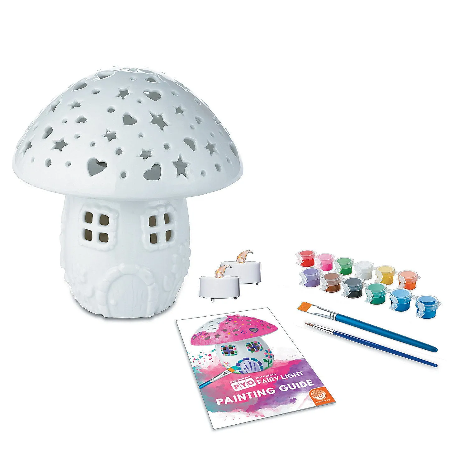 Paint Your Own Porcelain Fairy Light