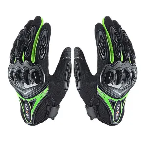 Protective Motorcycle Polyester Biker Gloves