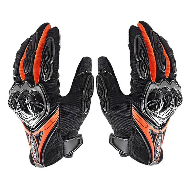 Protective Motorcycle Polyester Biker Gloves