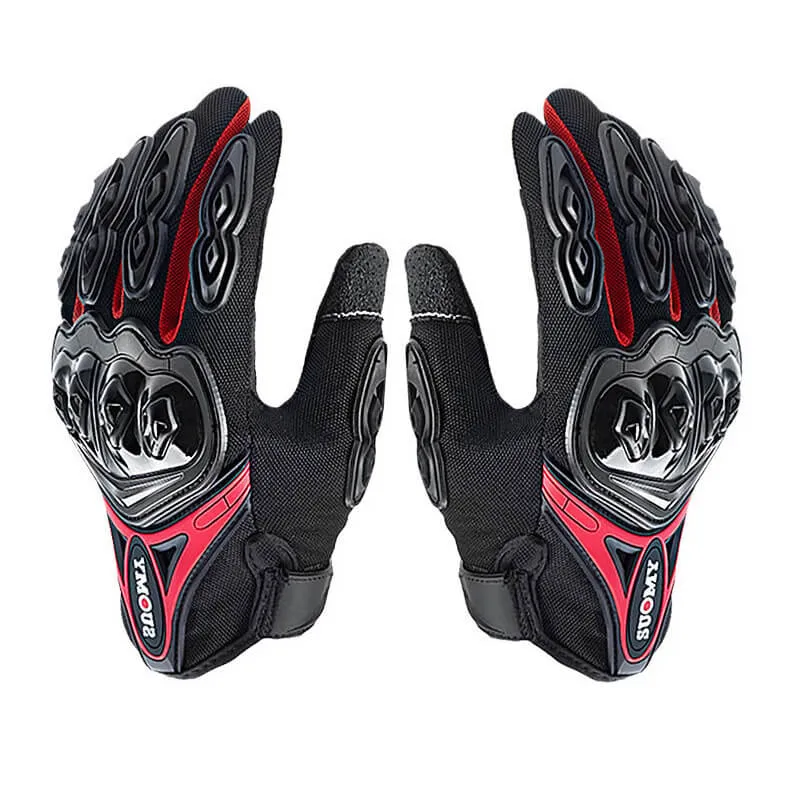 Protective Motorcycle Polyester Biker Gloves