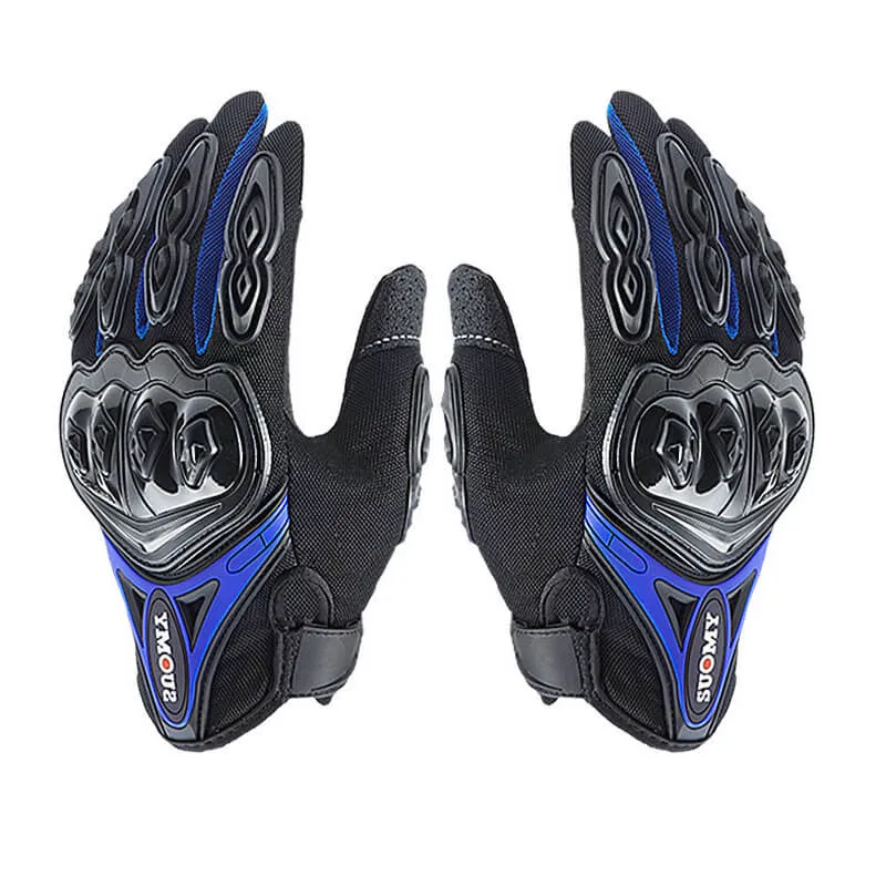 Protective Motorcycle Polyester Biker Gloves