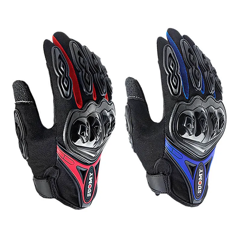 Protective Motorcycle Polyester Biker Gloves