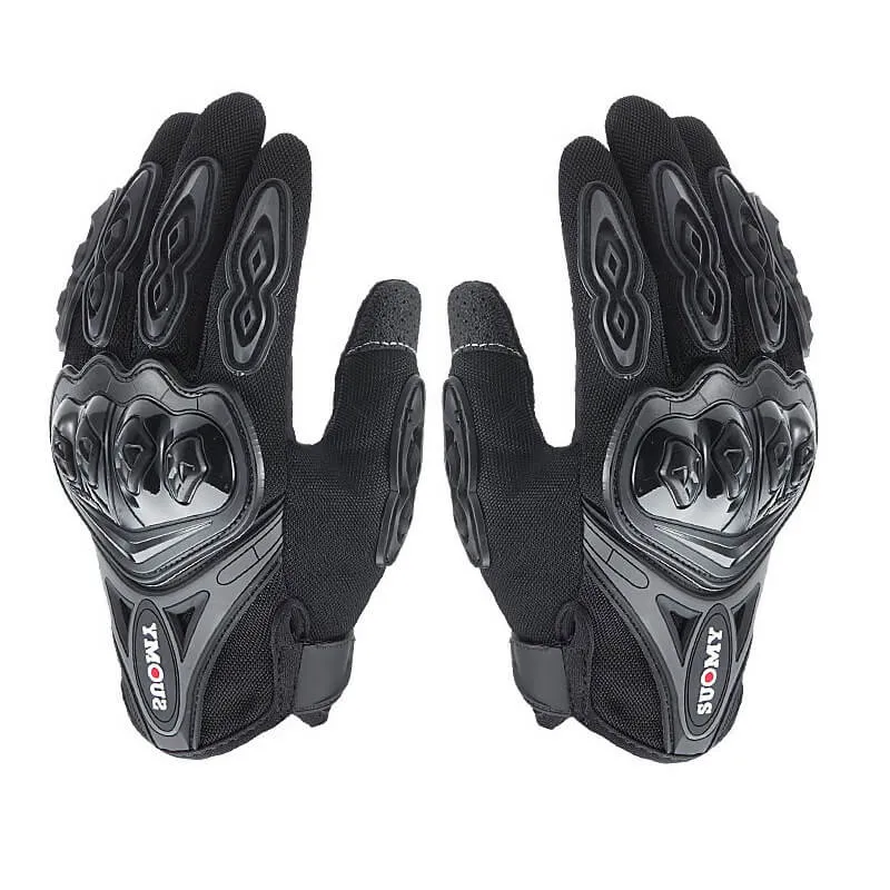 Protective Motorcycle Polyester Biker Gloves