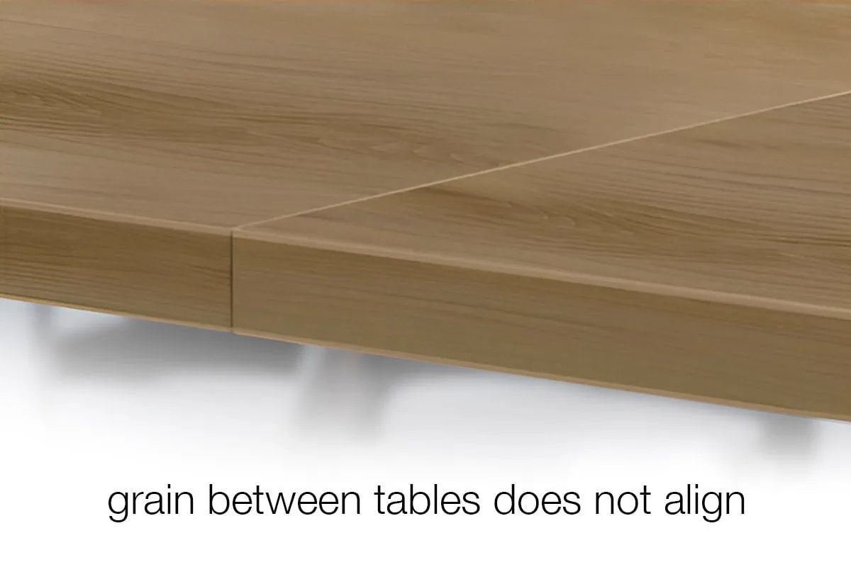 Quadro A Legs Modern Boardroom Table - Wood Legs Cross Beam [2400L x 1200W]