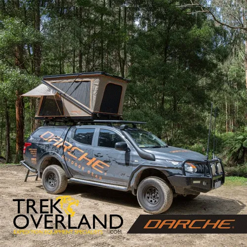 Ridgeback Highrize 1550 Hard Shell Roof Top Tent - Darche - T050801567