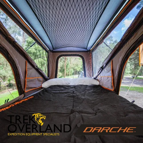 Ridgeback Highrize 1550 Hard Shell Roof Top Tent - Darche - T050801567