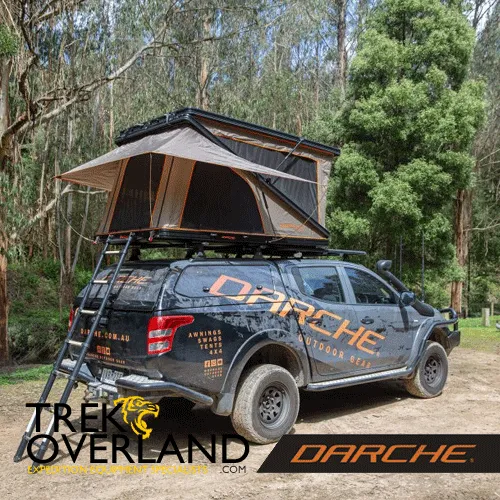 Ridgeback Highrize 1550 Hard Shell Roof Top Tent - Darche - T050801567