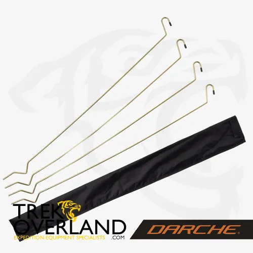 Ridgeback Highrize 1550 Hard Shell Roof Top Tent - Darche - T050801567