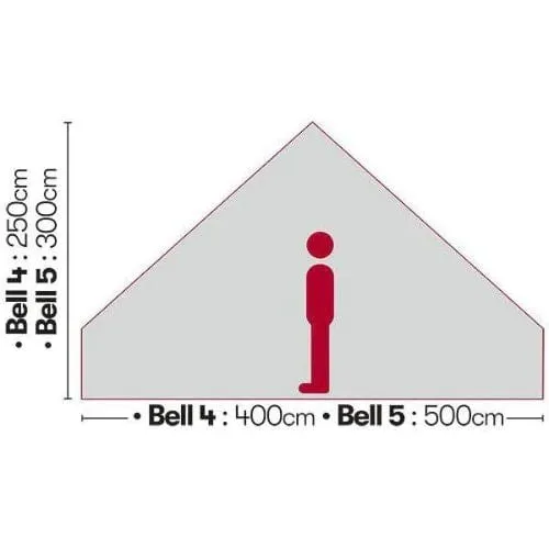 Signature 4m Classic Bell Tent (4 Berth)