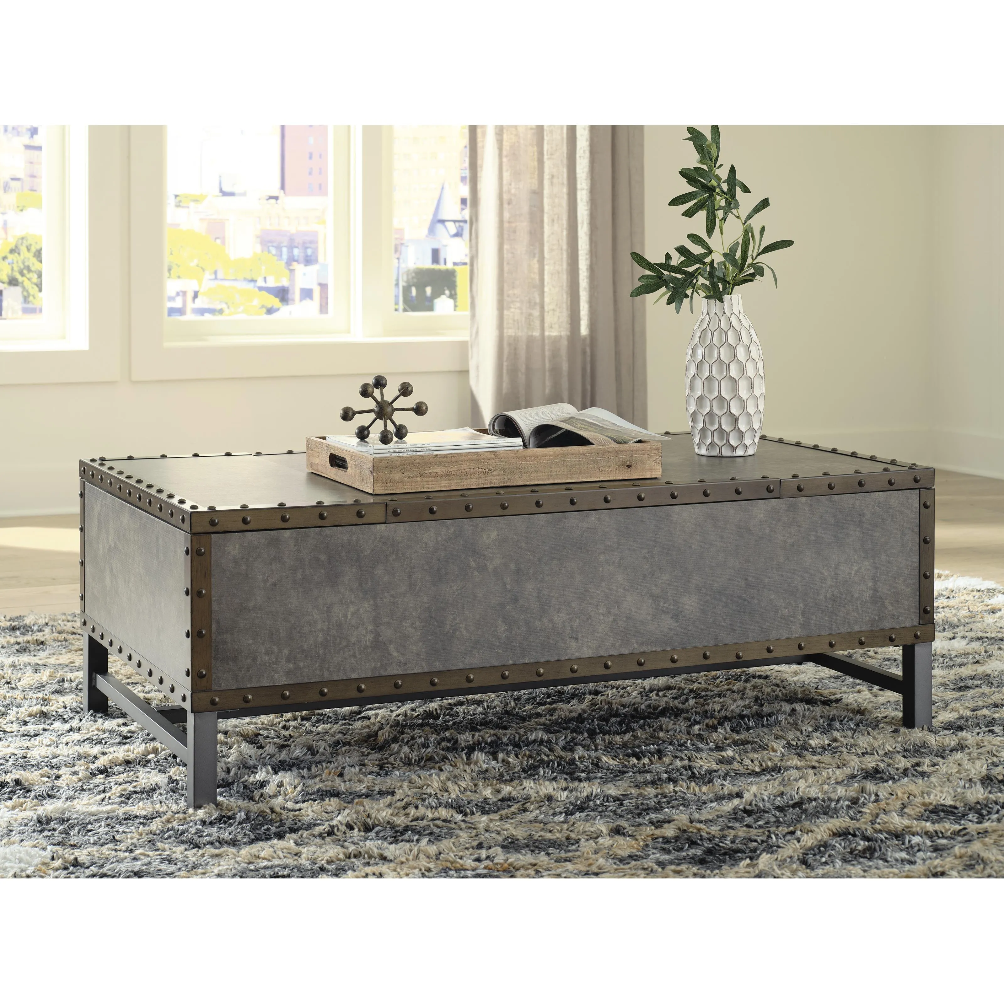 Signature Design by Ashley Derrylin Lift Top Cocktail Table T973-9