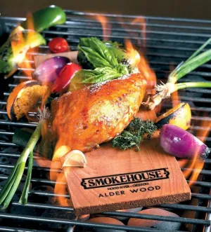 Smokehouse Products Alder Flavored Natural Grilling Plank, 3-Pack
