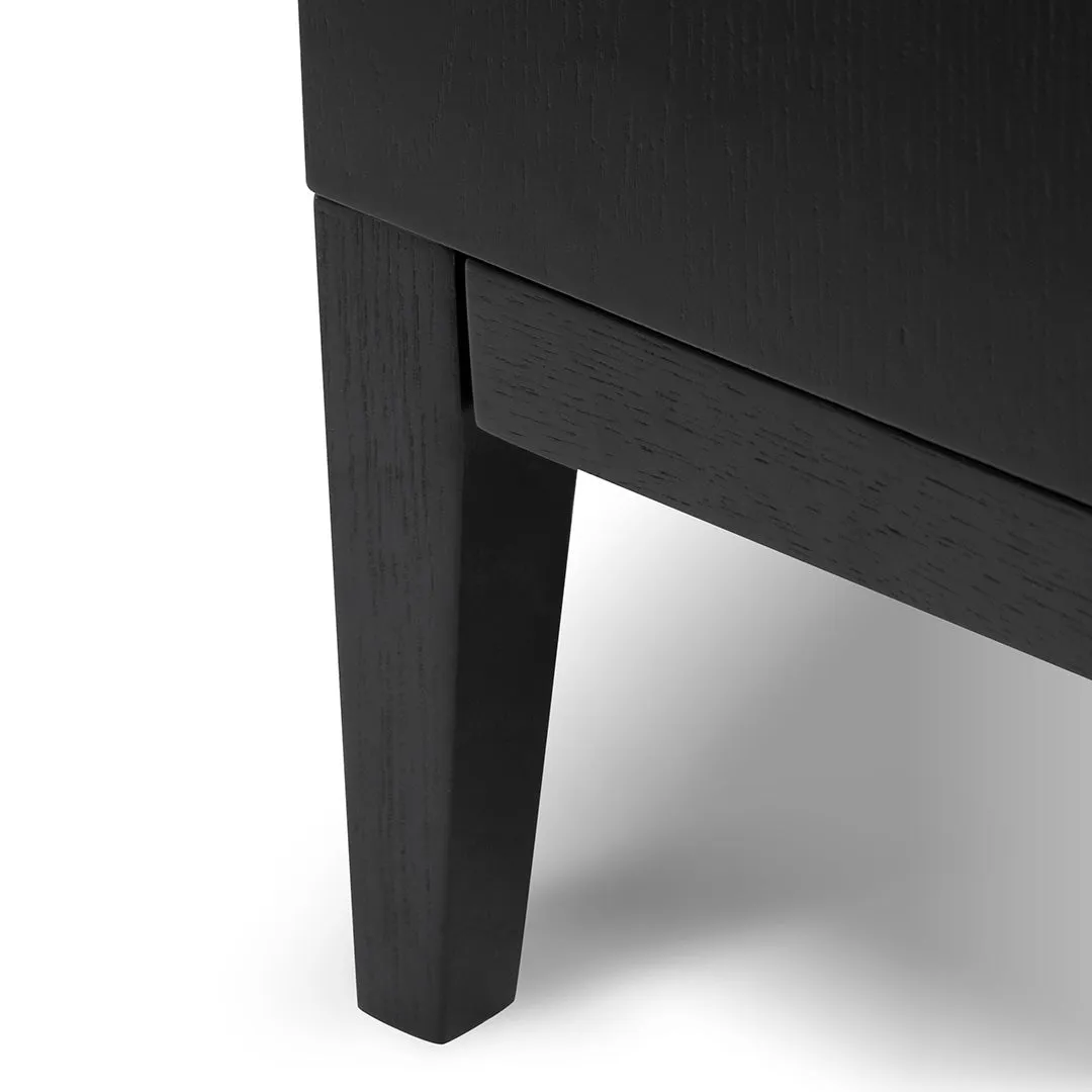 Socorro 3 Drawers Dresser Unit - Black Oak
