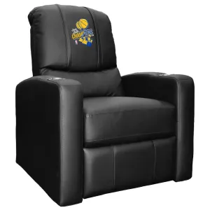 Stealth Recliner with Golden State Warriors 2018 Champions Logo Panel
