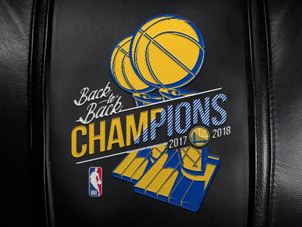 Stealth Recliner with Golden State Warriors 2018 Champions Logo Panel