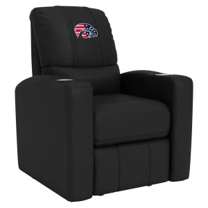 Stealth Recliner with Iowa Hawkeyes Patriotic Primary Logo