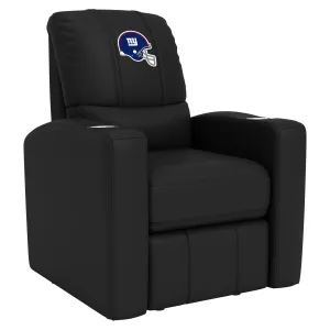 Stealth Recliner with  New York Giants Helmet Logo