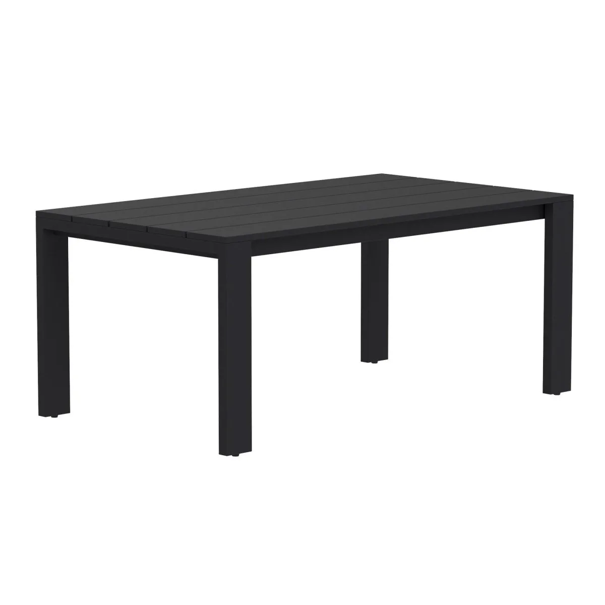 Sunpan Lucerne Dining Table - Sterling Black - 70"
