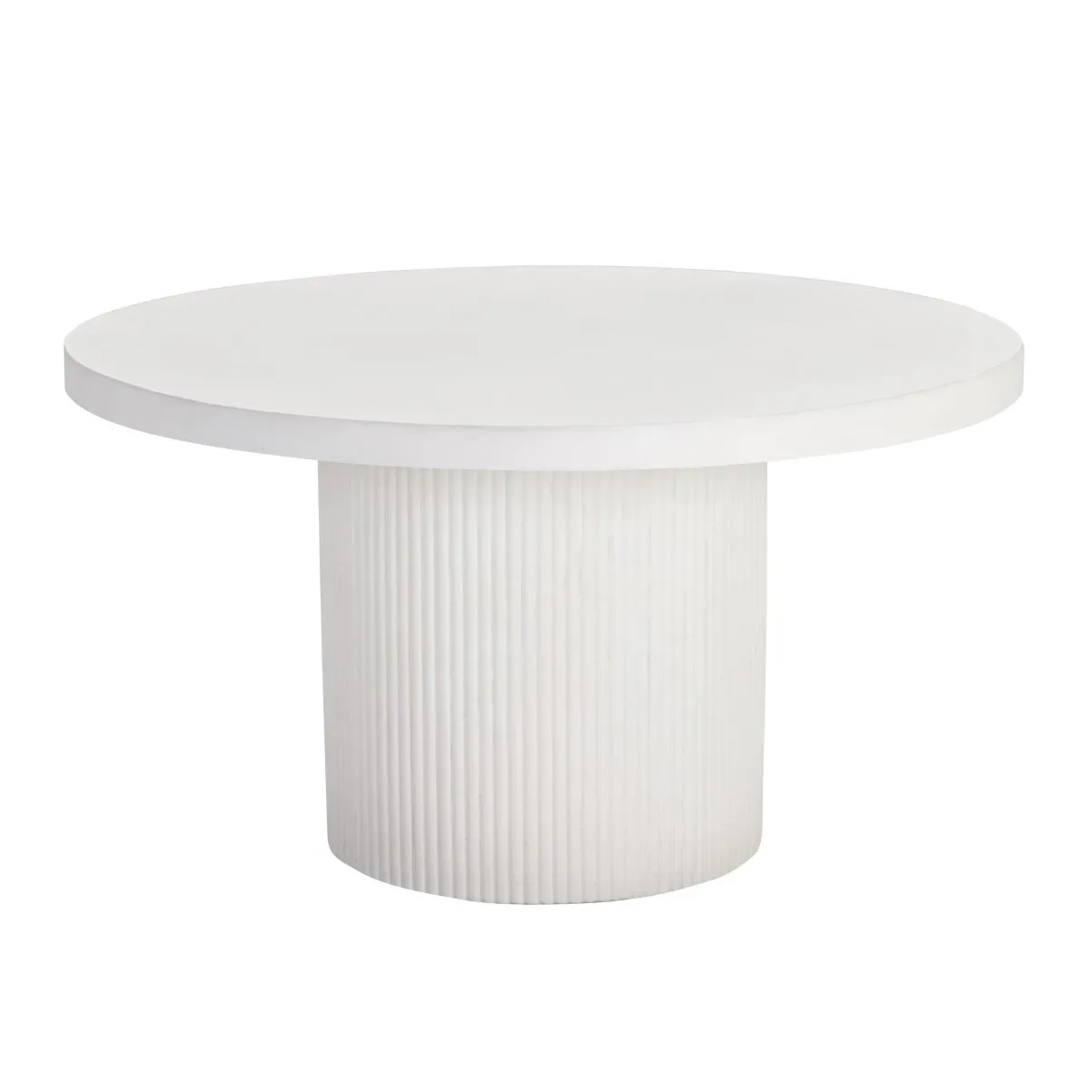 Sunpan Nicolette Dining Table - White - 55"