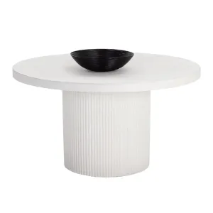 Sunpan Nicolette Dining Table - White - 55"