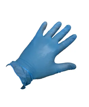 Synthetic protective gloves (Pack of 100) | Blue