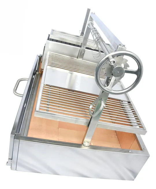 Tagwood BBQ XL Built-In Argentine Santa Maria Wood Fire & Charcoal Grill - BBQ25SS
