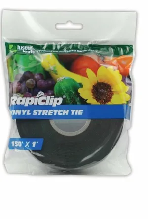 Vinyl stretch ties 1”