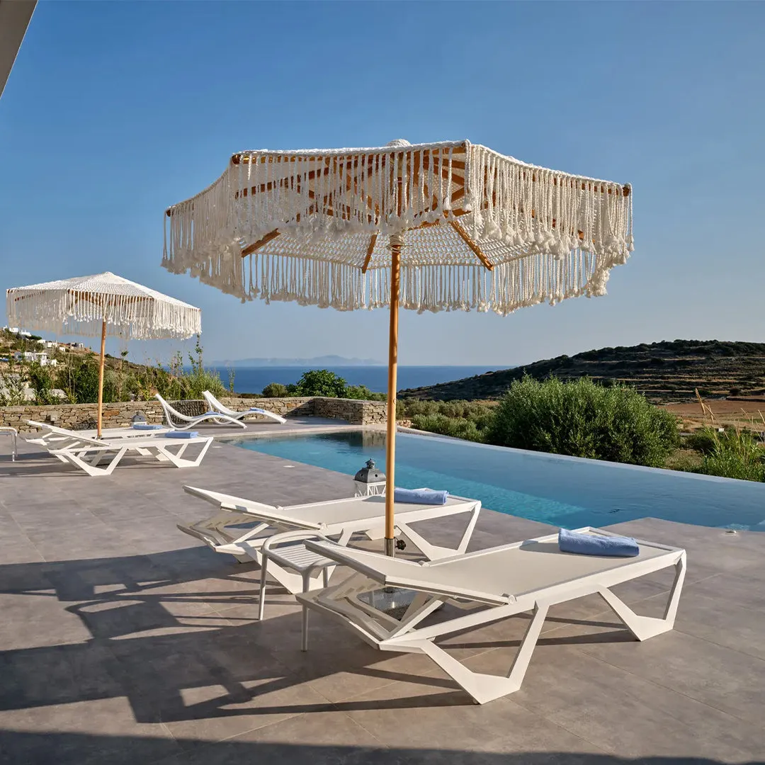 Voxel Sun Chaise (Set of 4) - Modern Pool Lounger